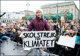 Miljøaktivist Greta Thunberg er blant de som hauser opp politikernes klimahysteri til det ekstreme.